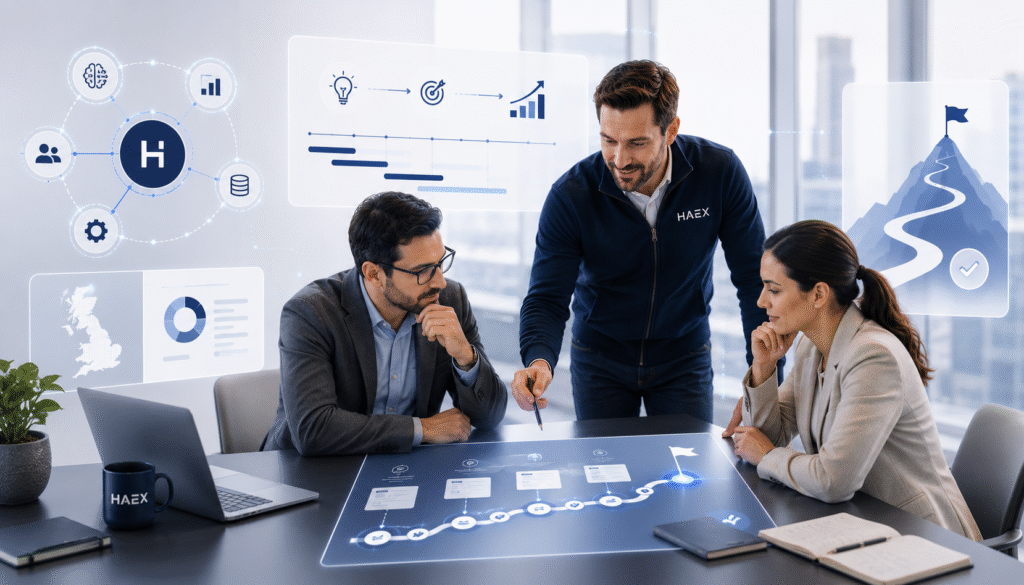 Strategy from people who have delivered, not just diagrammed