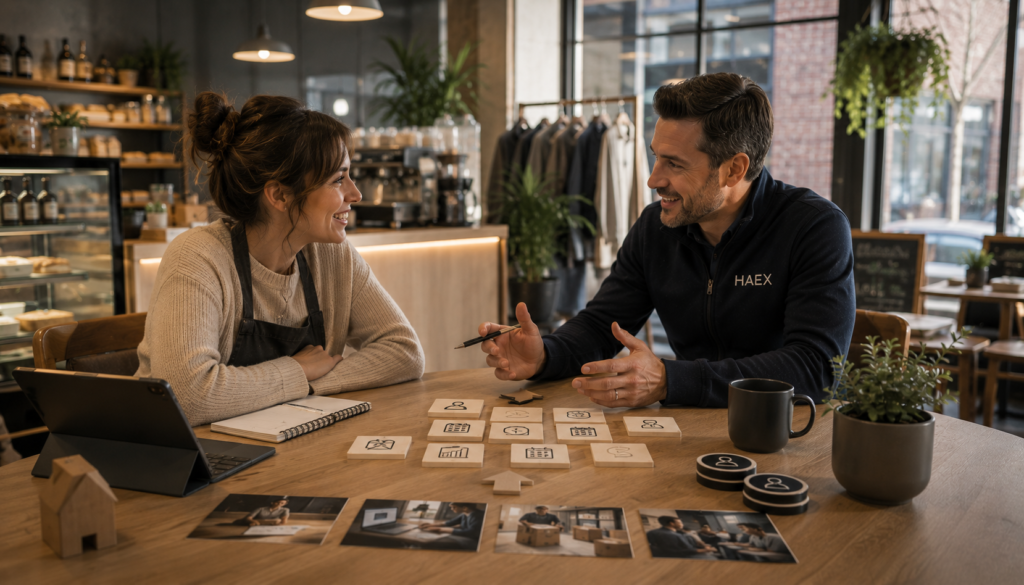 We speak small business, not corporate